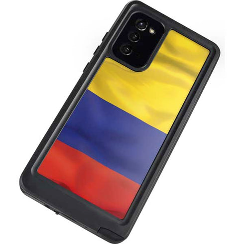 Colombia Flag Galaxy Note20 5G Waterproof Case